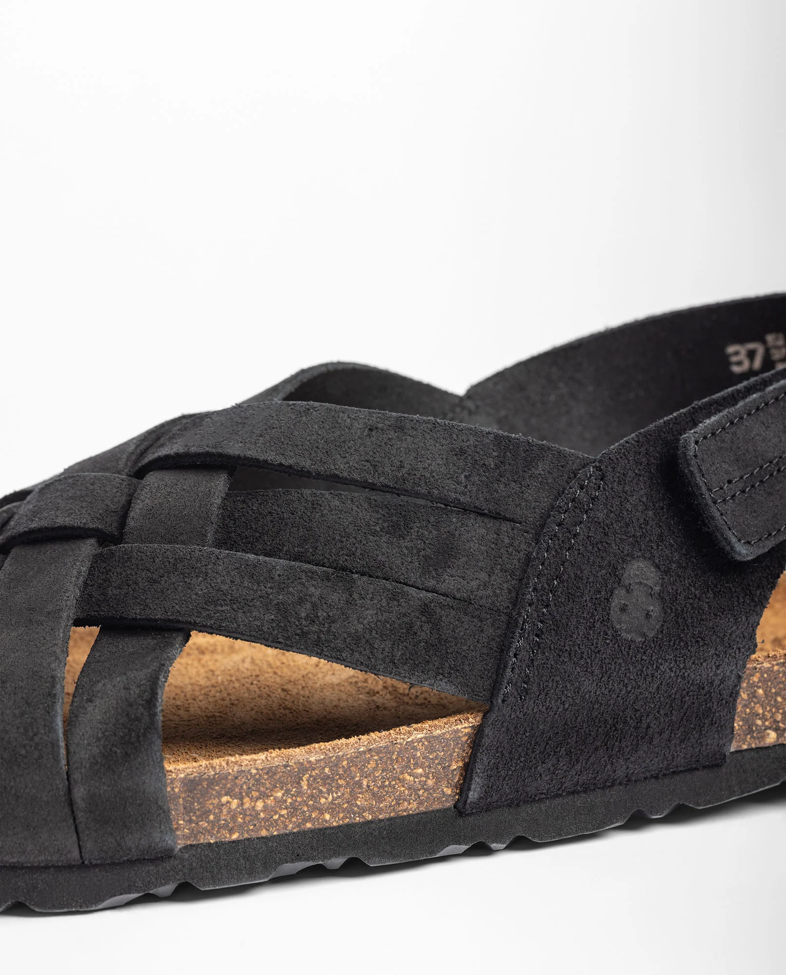 Sandalia plana VILLA-251 negro - Image 4