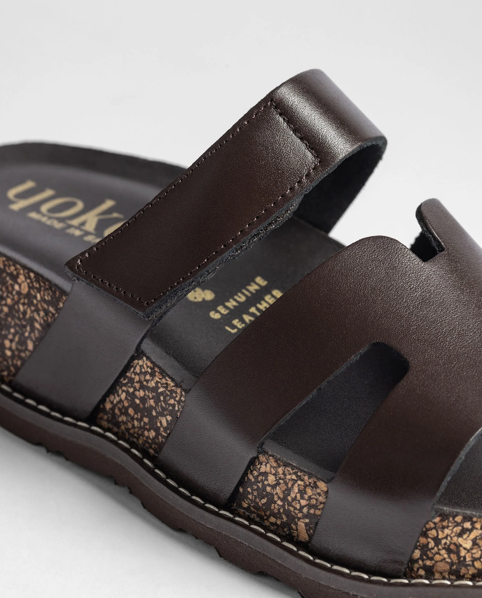 Sandalia plataforma OCA-125 marrón oscuro - Image 4