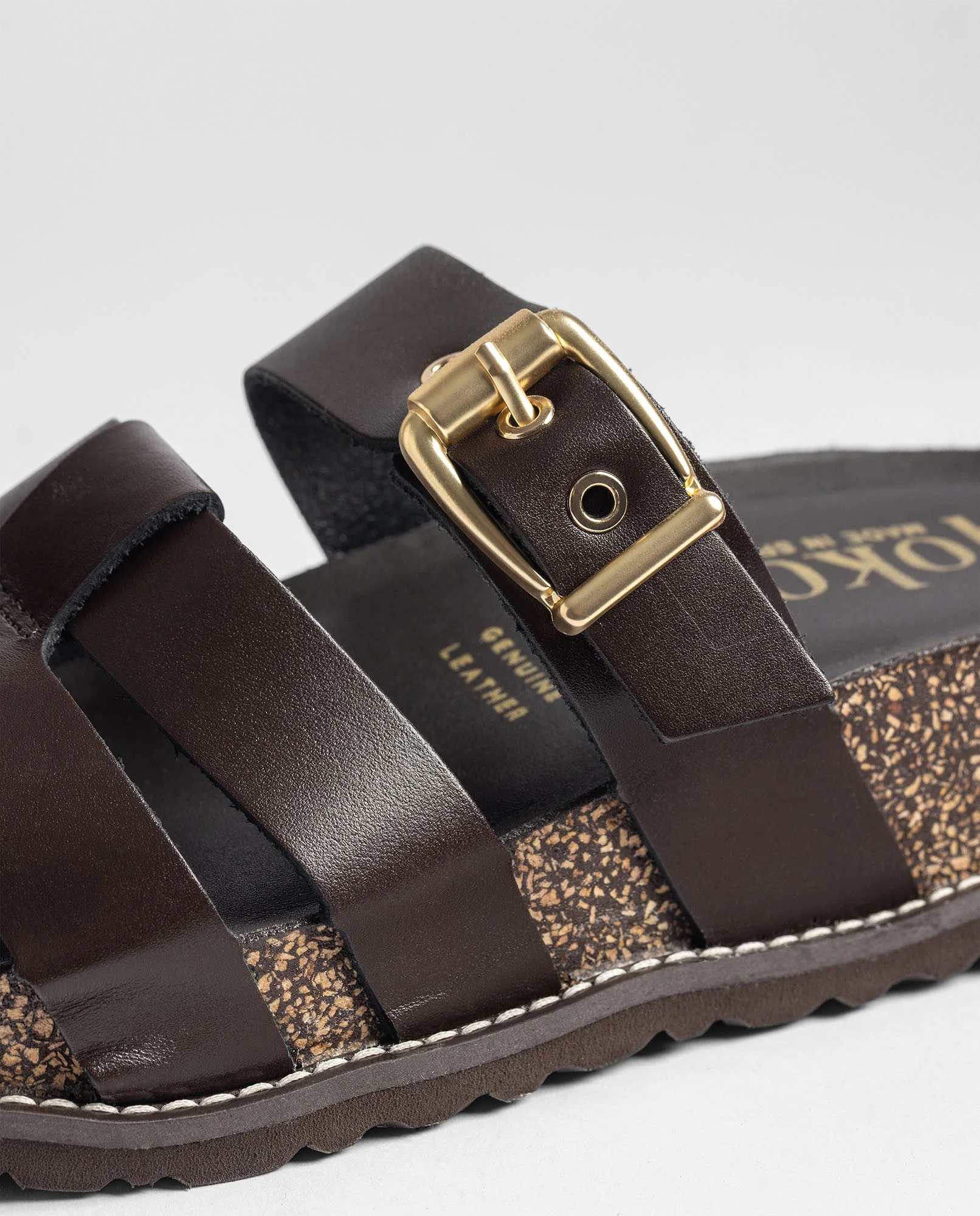 Sandalia plataforma OCA-260 marrón oscuro - Image 4