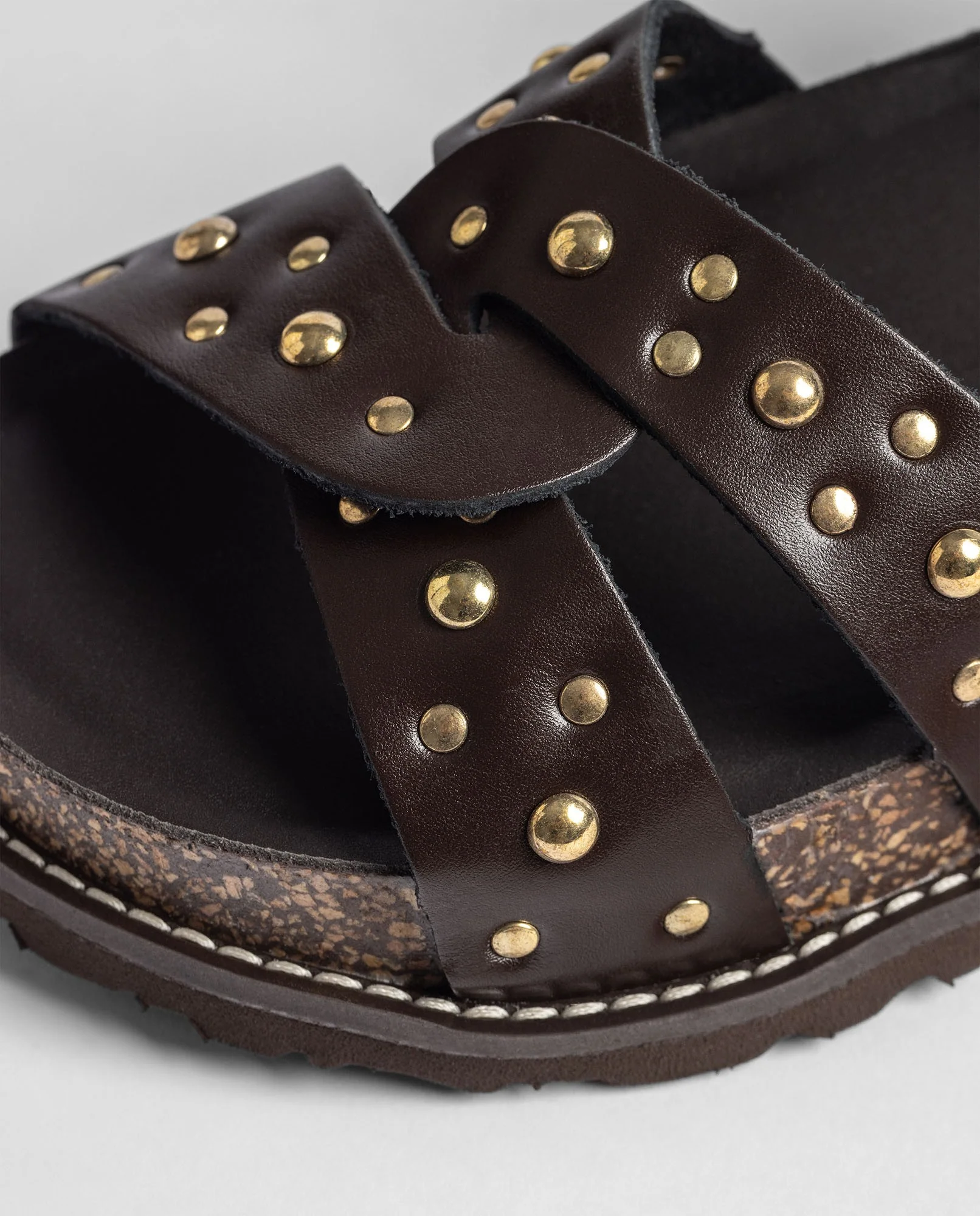 Sandalia plataforma OCA-262 marrón oscuro - Image 4