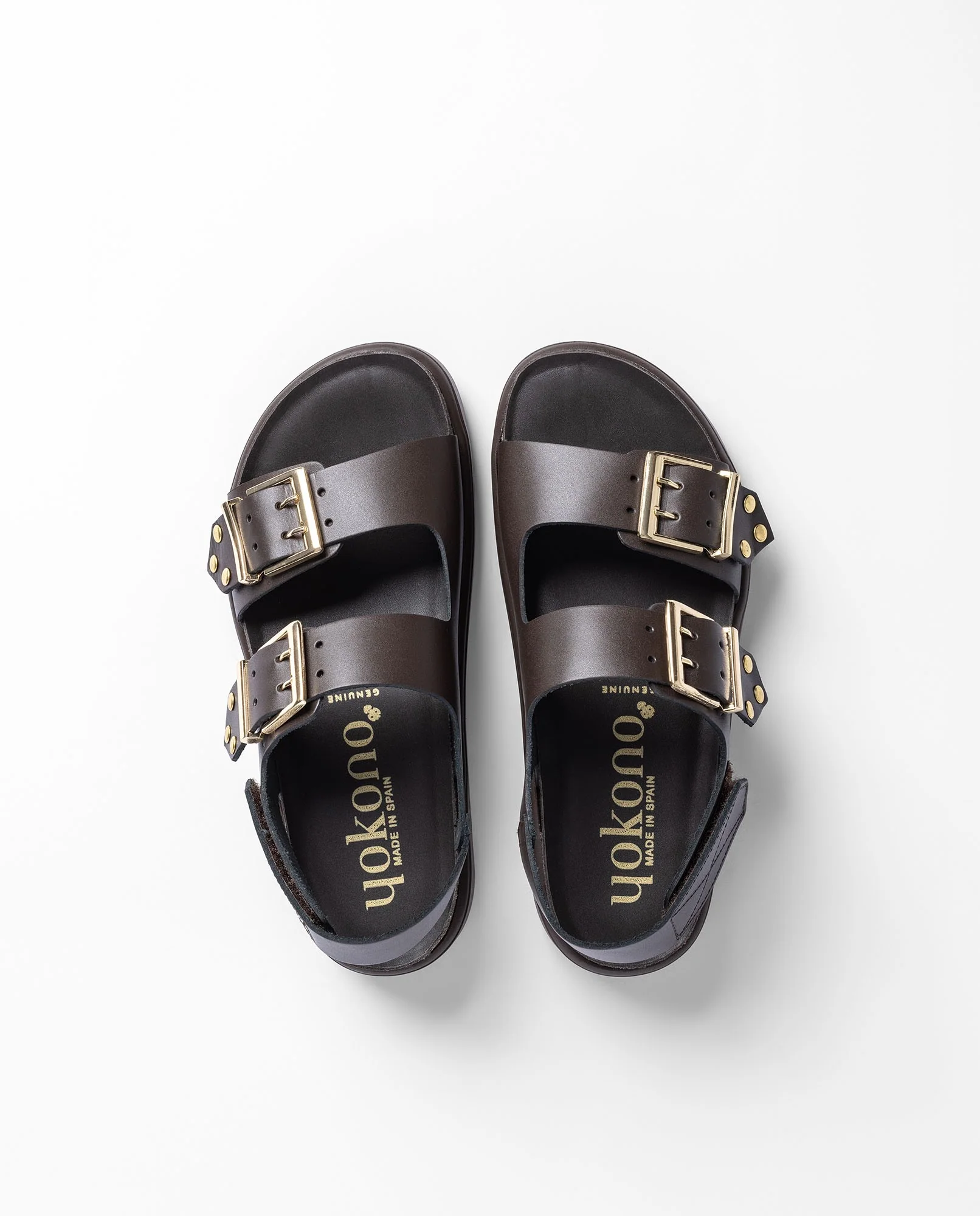 Sandalia plataforma TUNEZ-261 marrón oscuro - Image 5