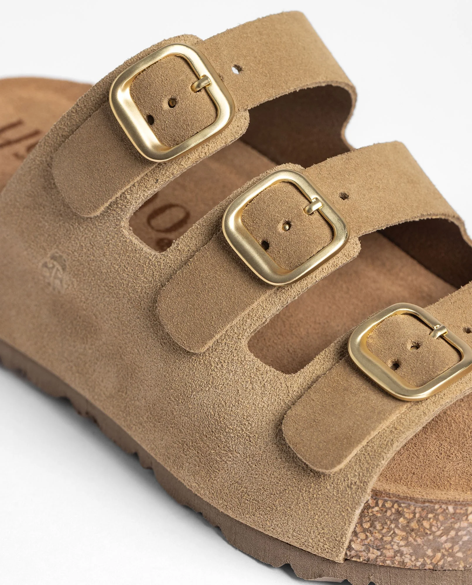 Sandalia plataforma WIWI-263 marrón claro - Image 4