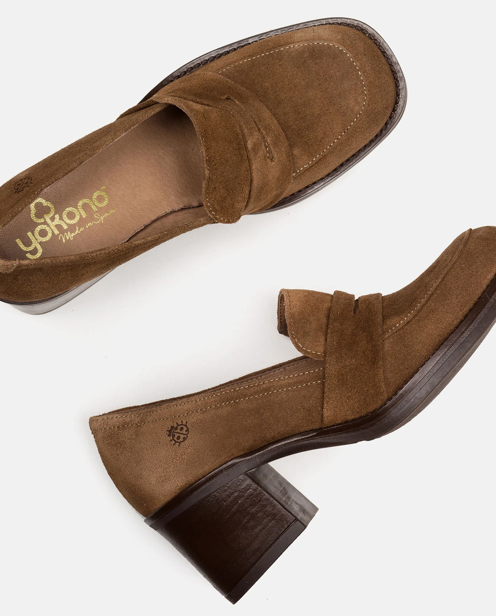 Zapato de tacón Landas 001 lodo - Image 5