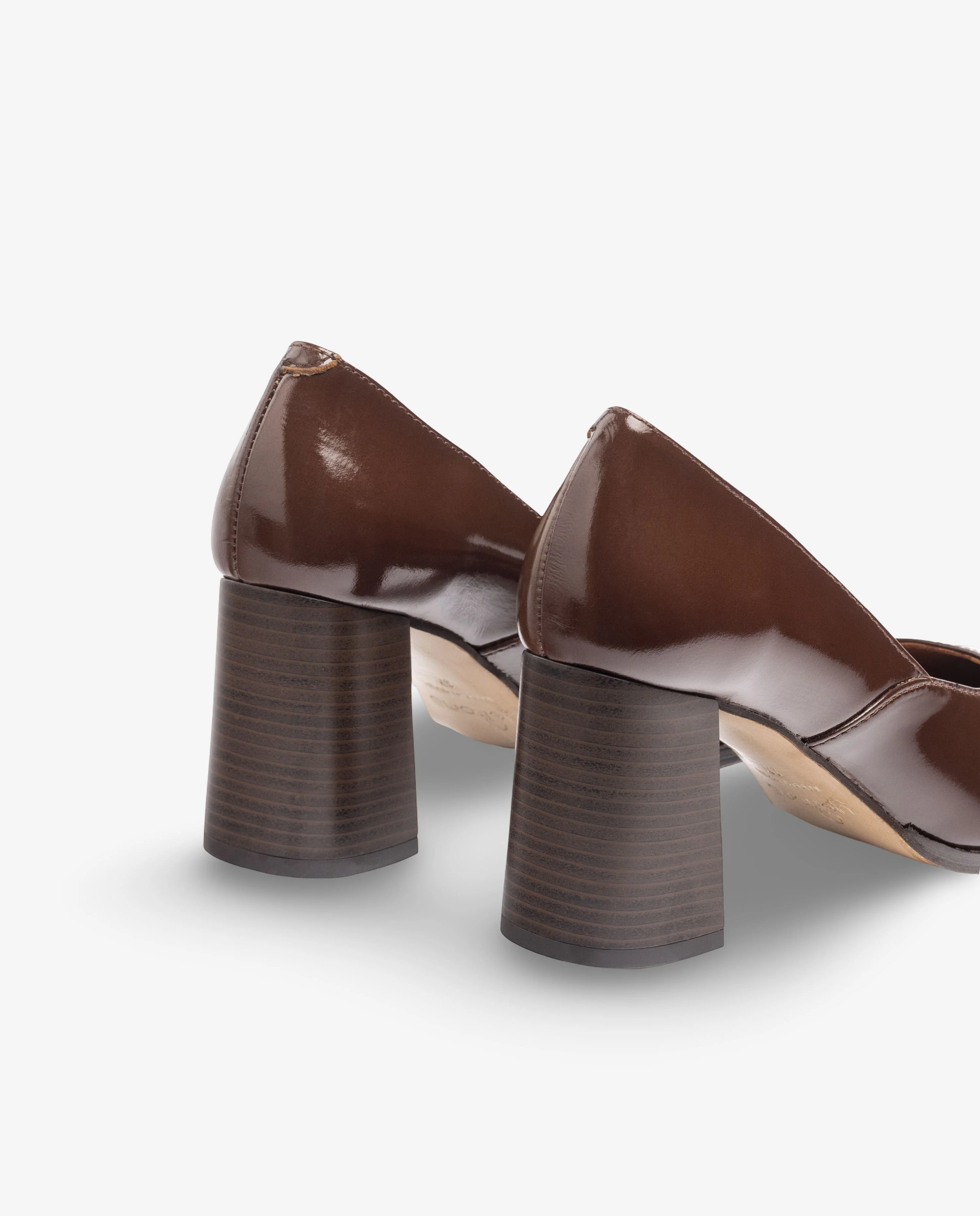 Zapato de tacón LOIR-001 marrón - Image 3