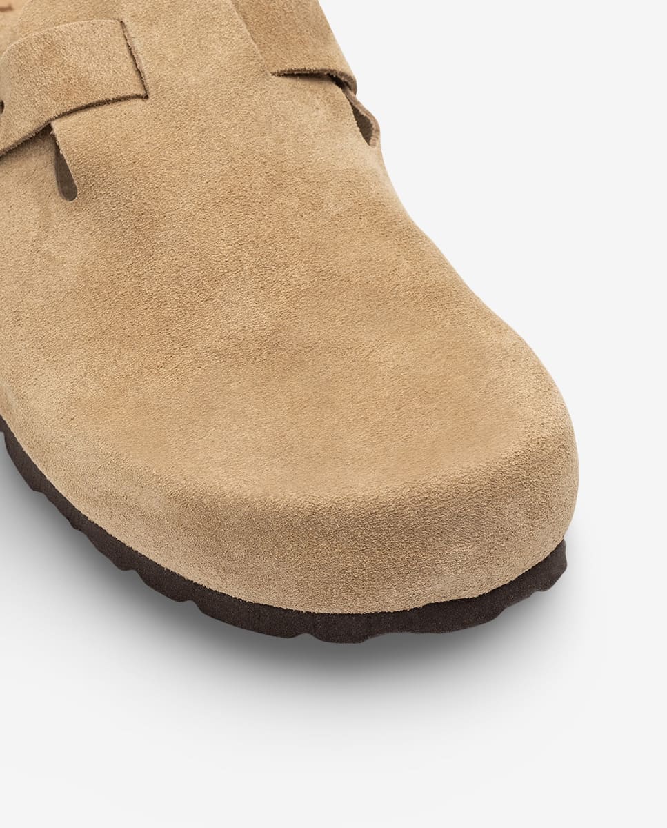 Zapato plano ZUECO-599 beige - Image 4