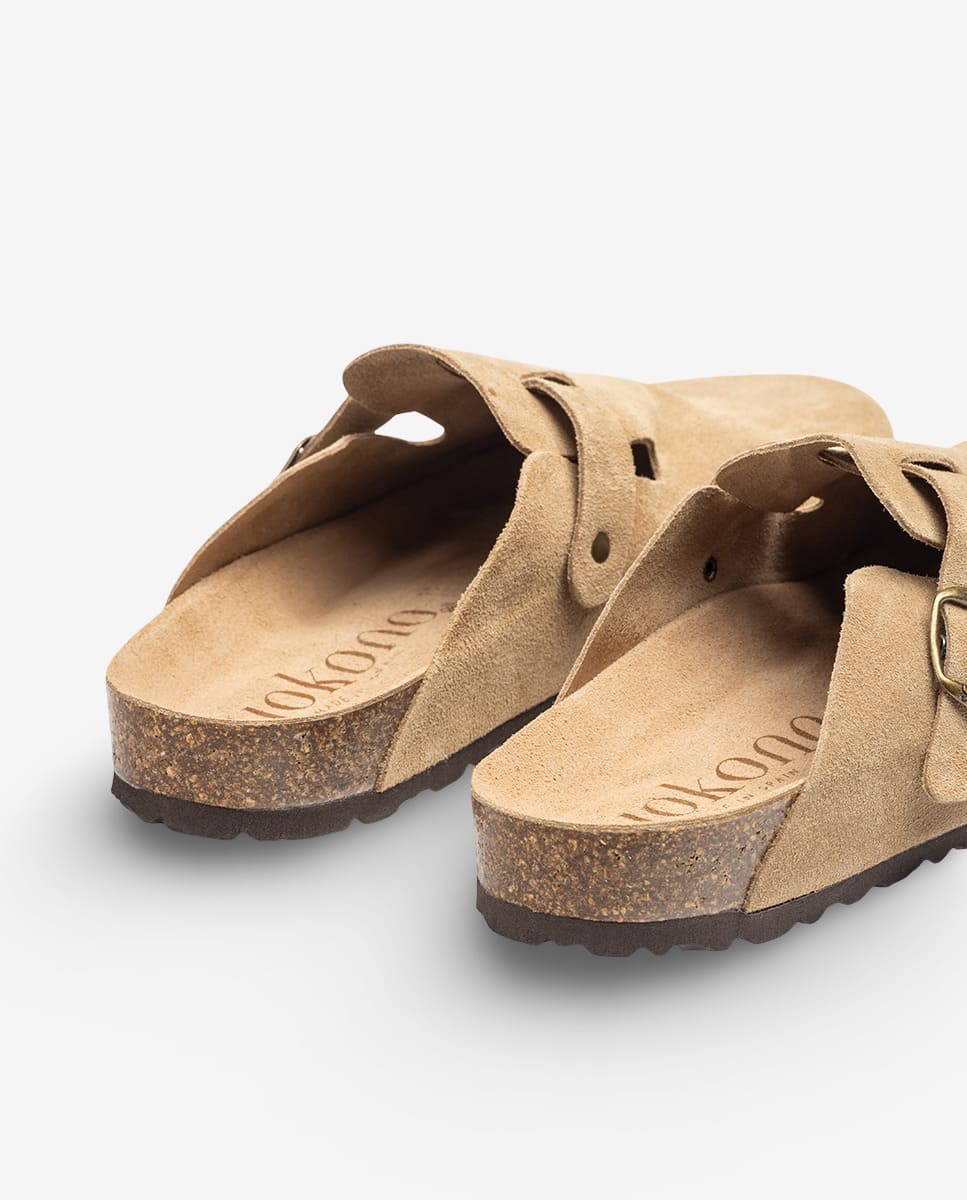 Zapato plano ZUECO-599 beige - Image 5