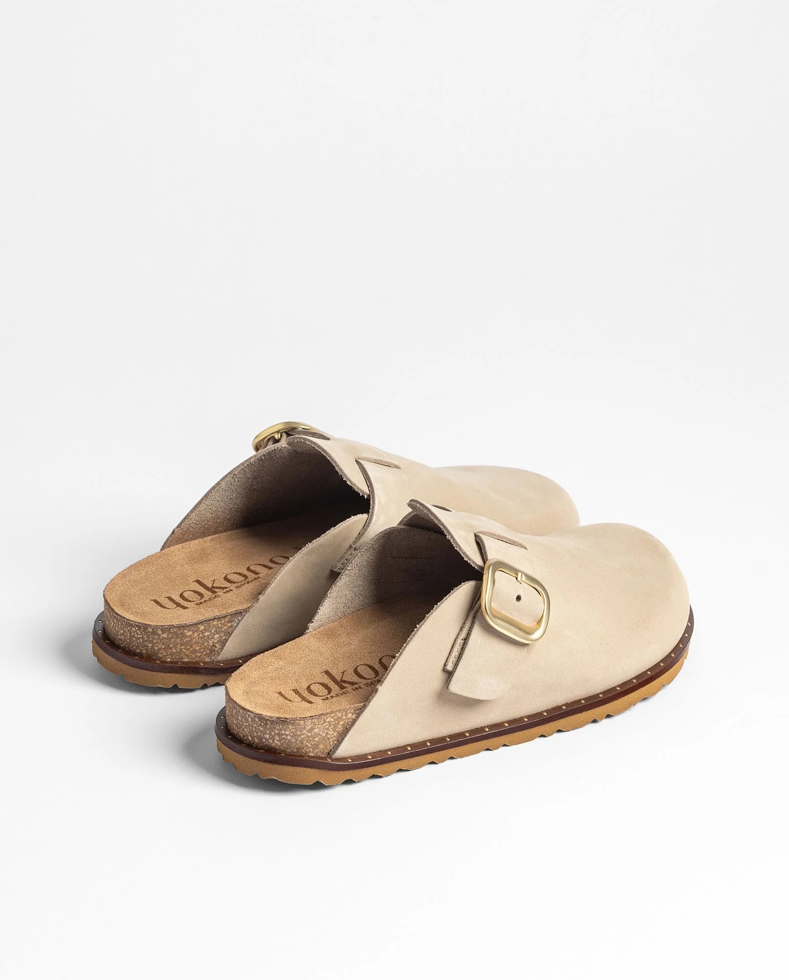 Zueco plano BOLUS-599 beige - Image 3